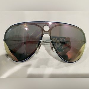 Rayban mirror aviator sunglasses